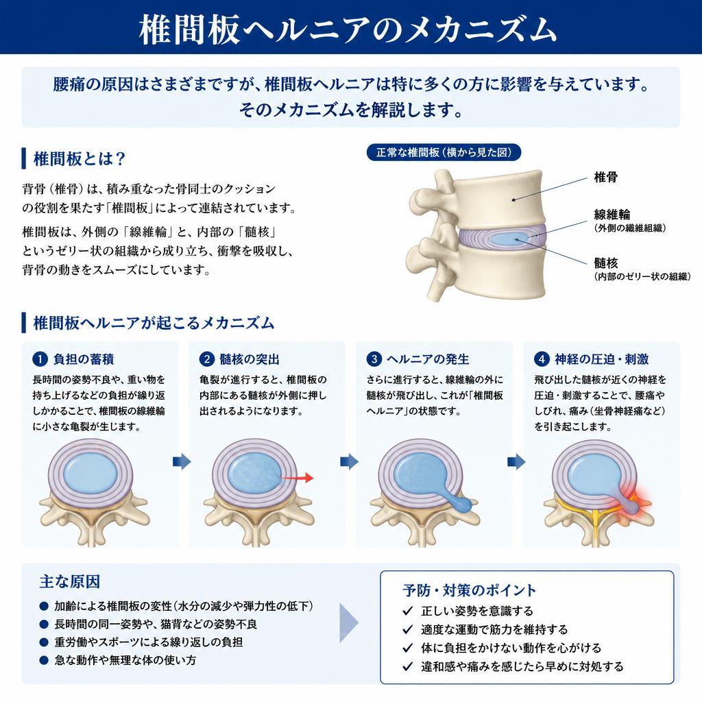 腰痛のメカニズム