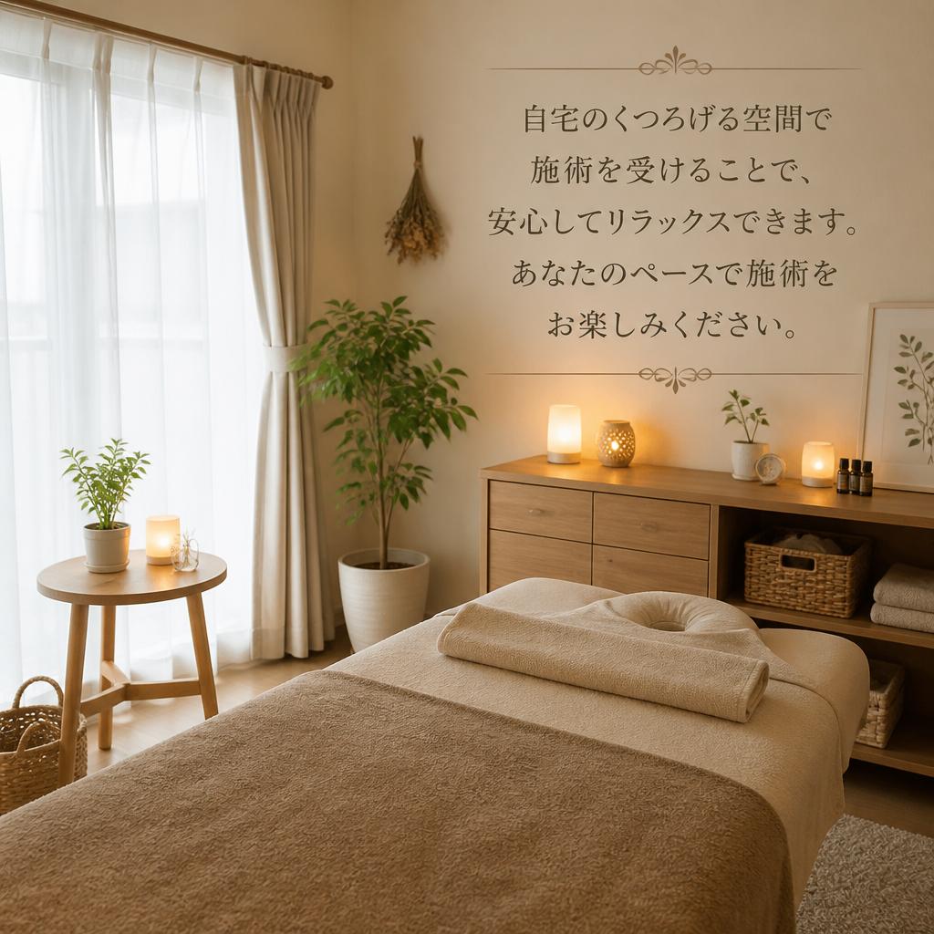 熊本の自宅でリラックス