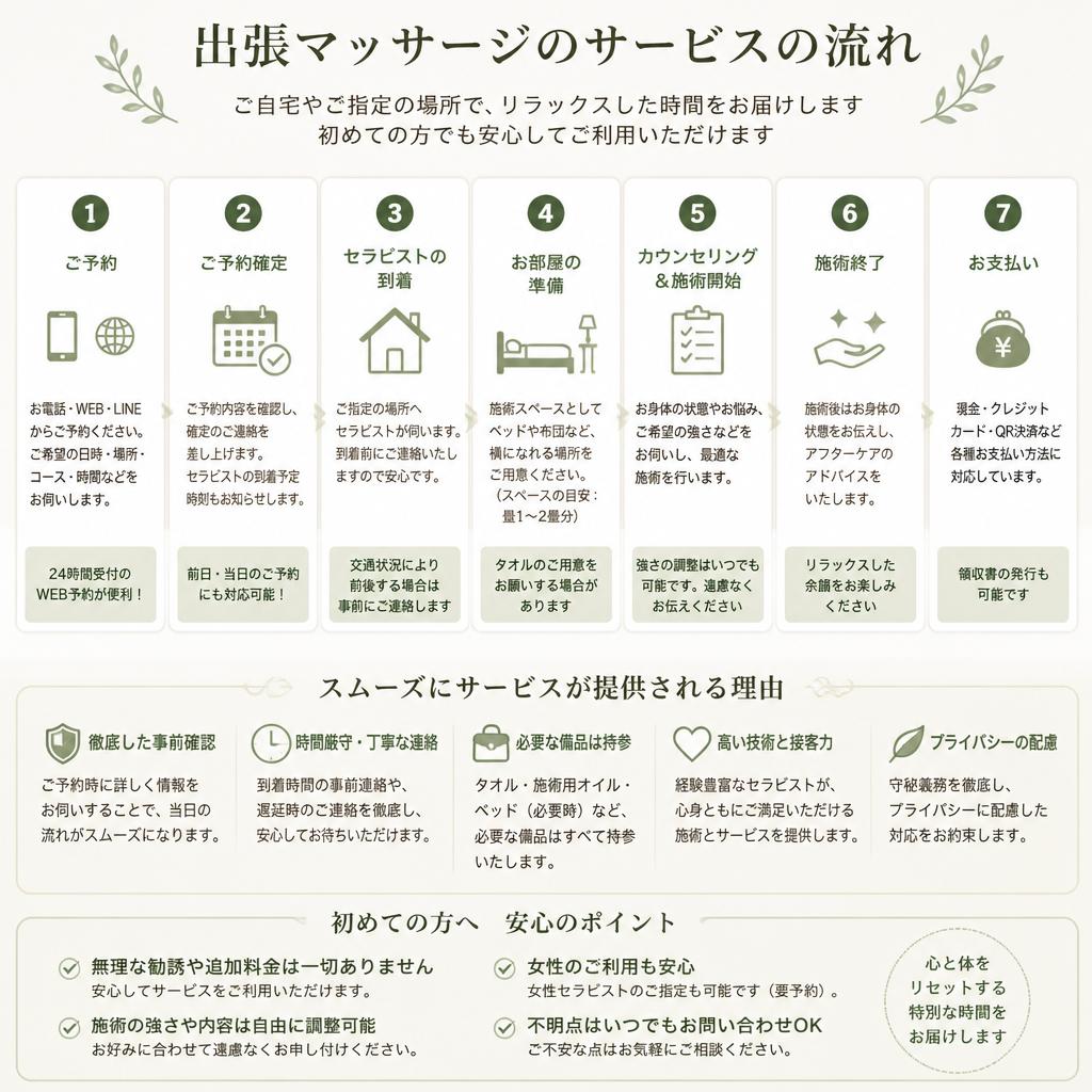 施術の流れ