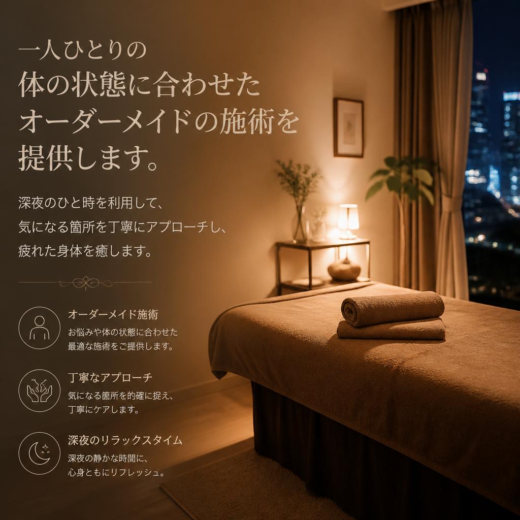 お客様に寄り添った施術